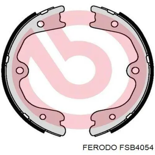 Колодки ручника FSB4054 Ferodo