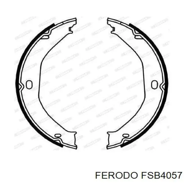FSB4057 Ferodo колодки ручника/стоянкового гальма