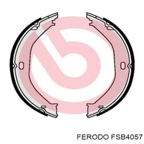 Купити FSB4057 Ferodo Гальмівні колодки гальма стоянки