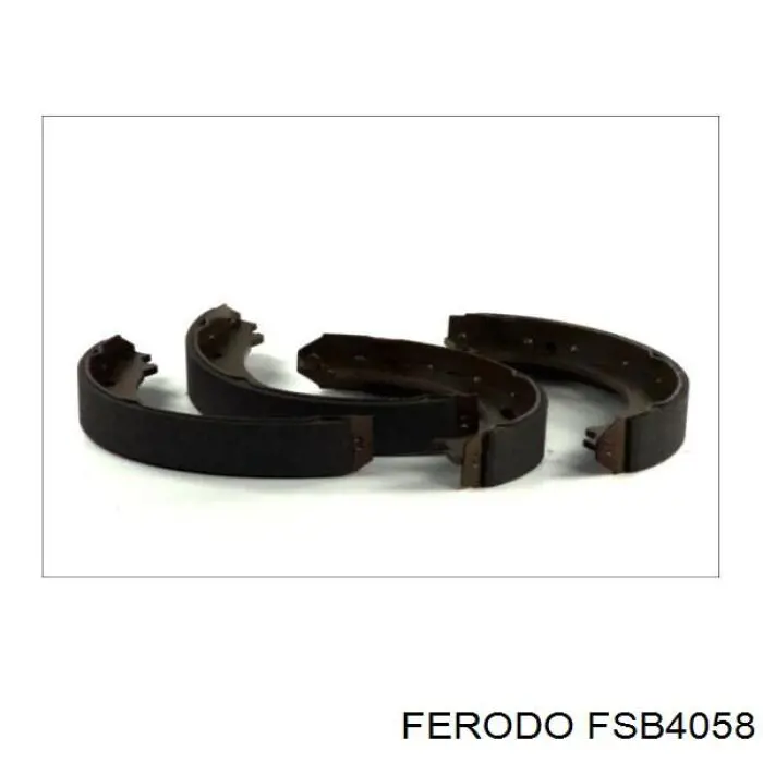 FSB4058 Ferodo Гальмівні колодки ручника