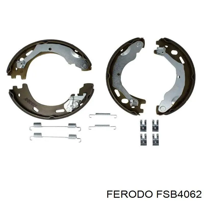 FSB4062 Ferodo колодки ручника/стоянкового гальма