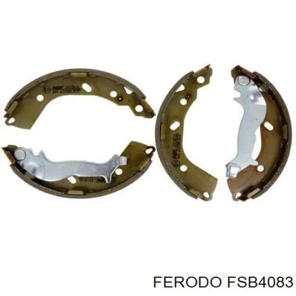 FSB4083 Ferodo колодки гальмові задні, барабанні