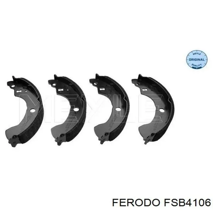 FSB4106 Ferodo Колодки гальмівні задні, барабанні