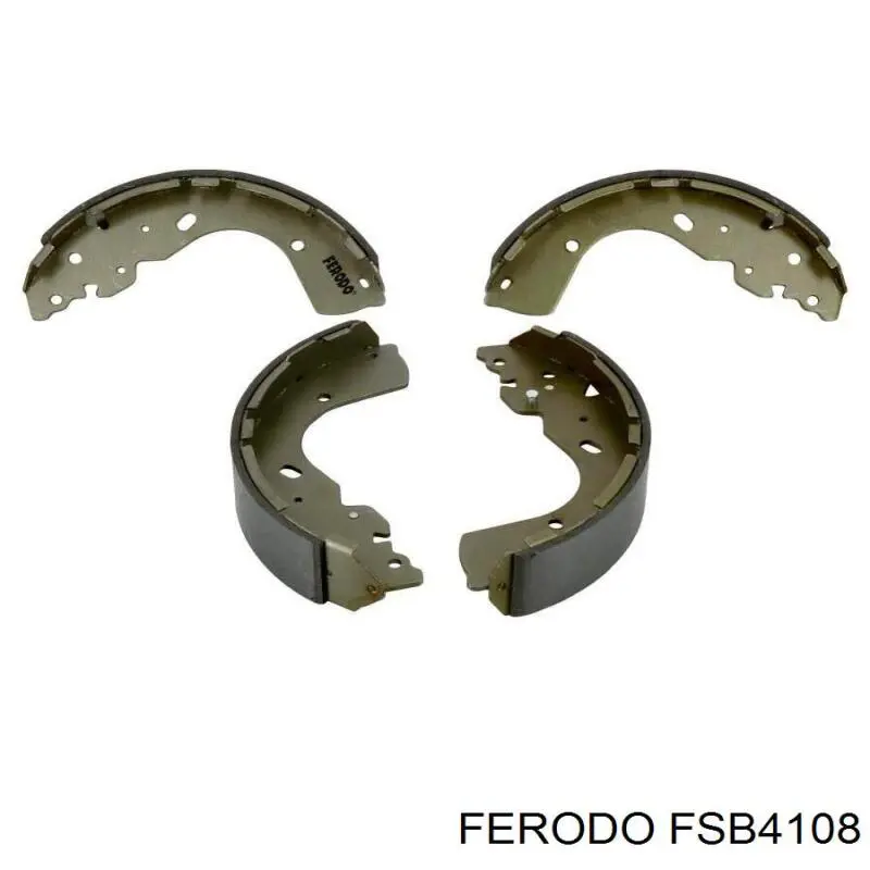 FSB4108 Ferodo Колодки гальмівні задні, барабанні