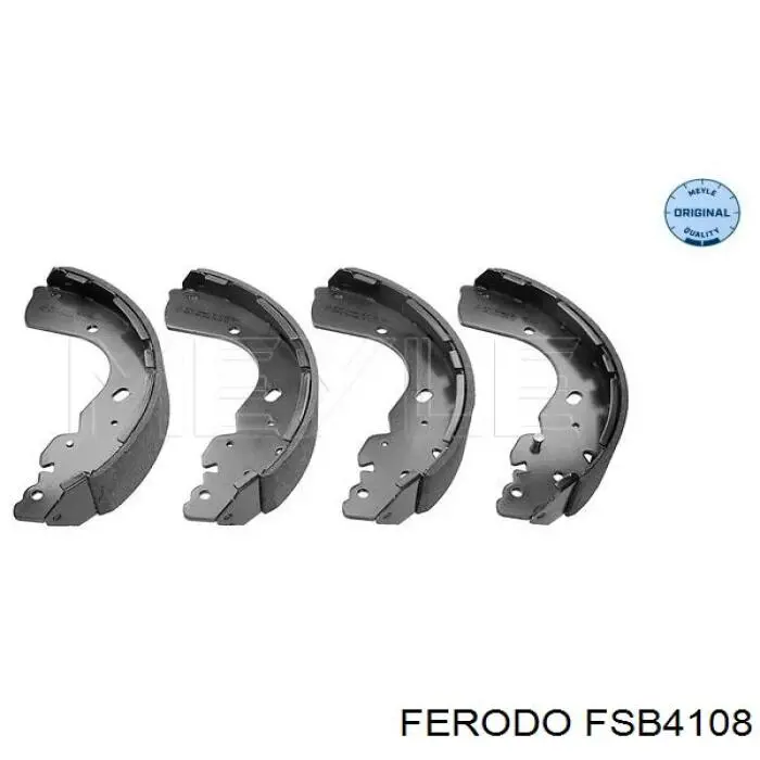 Колодки гальмові задні, барабанні Ferodo FSB4108 ціна, від 48.50 USD