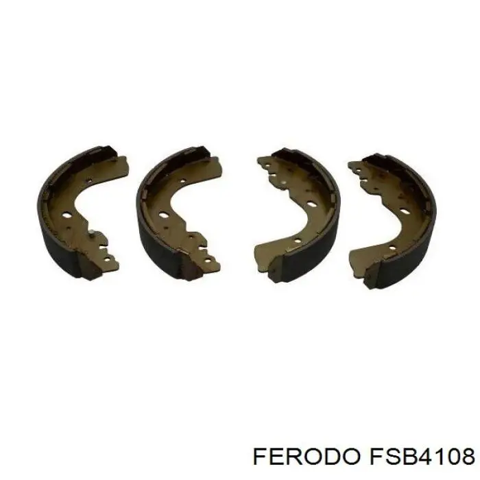 Купити FSB4108 Ferodo Колодки гальмові задні, барабанні