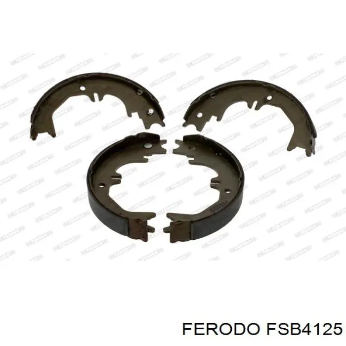 FSB4125 Ferodo колодки ручника/стоянкового гальма