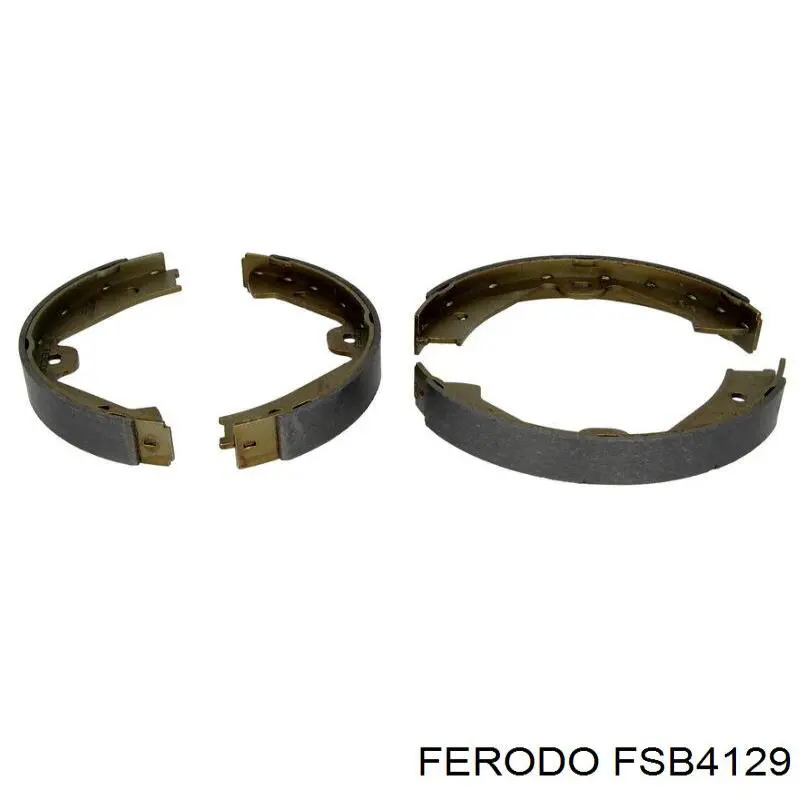 FSB4129 Ferodo колодки ручника/стоянкового гальма