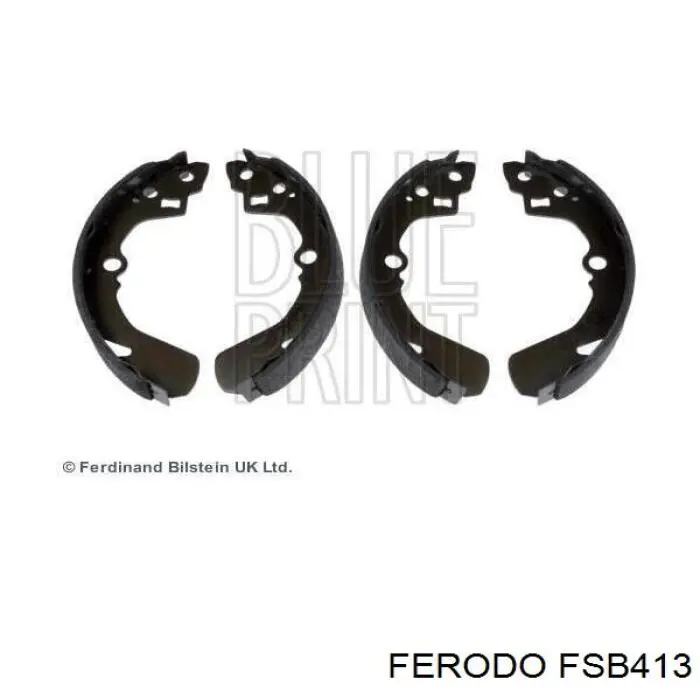 FSB413 Ferodo колодки гальмові задні, барабанні