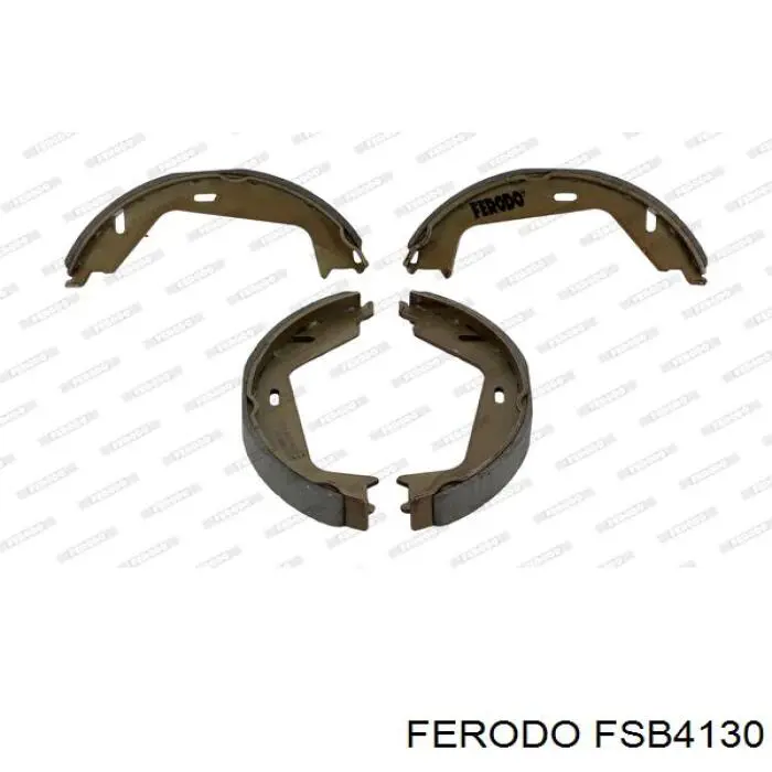 Колодки ручника / стоянкового гальма Ferodo FSB4130 ціна, від 27.32 USD