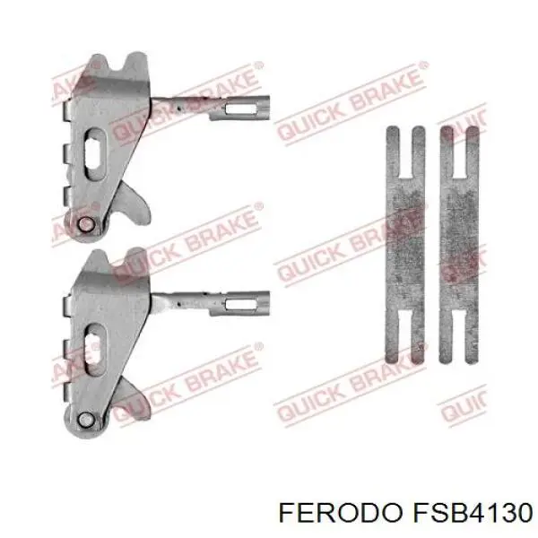 Купити FSB4130 Ferodo Гальмівні колодки гальма стоянки