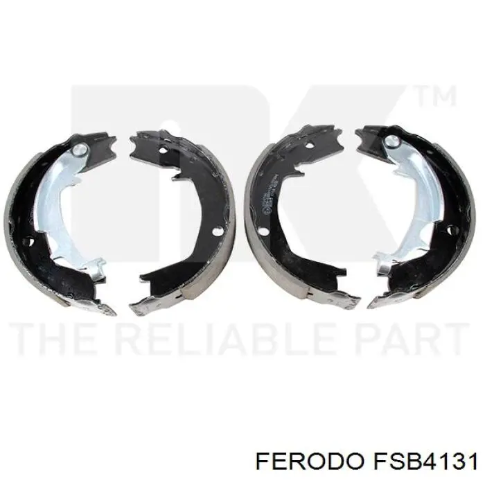 Колодки ручника / стоянкового гальма Ferodo FSB4131 ціна, від 39.99 USD