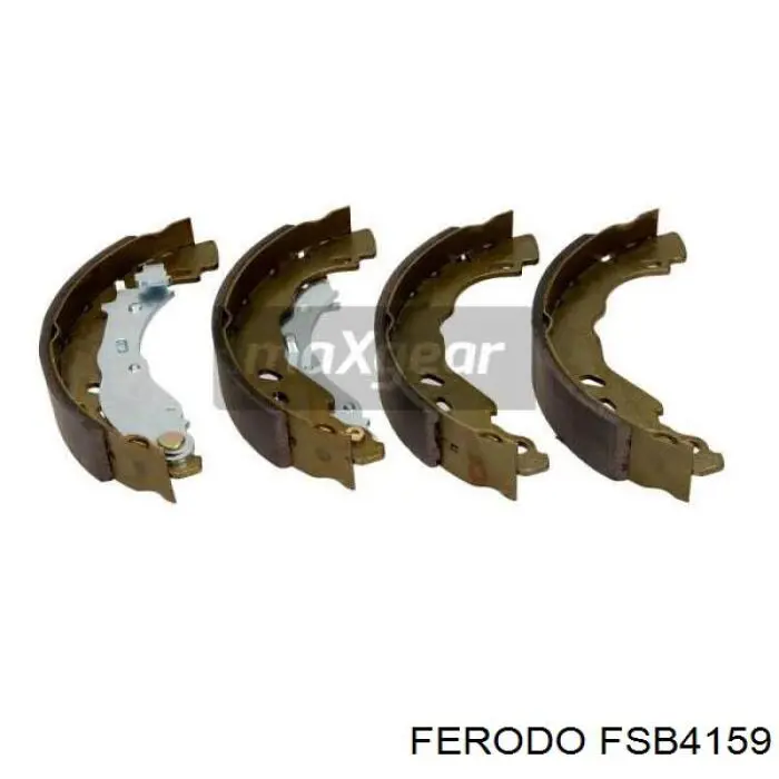 Колодки гальмові задні, барабанні Ferodo FSB4159 ціна, від 30.86 USD