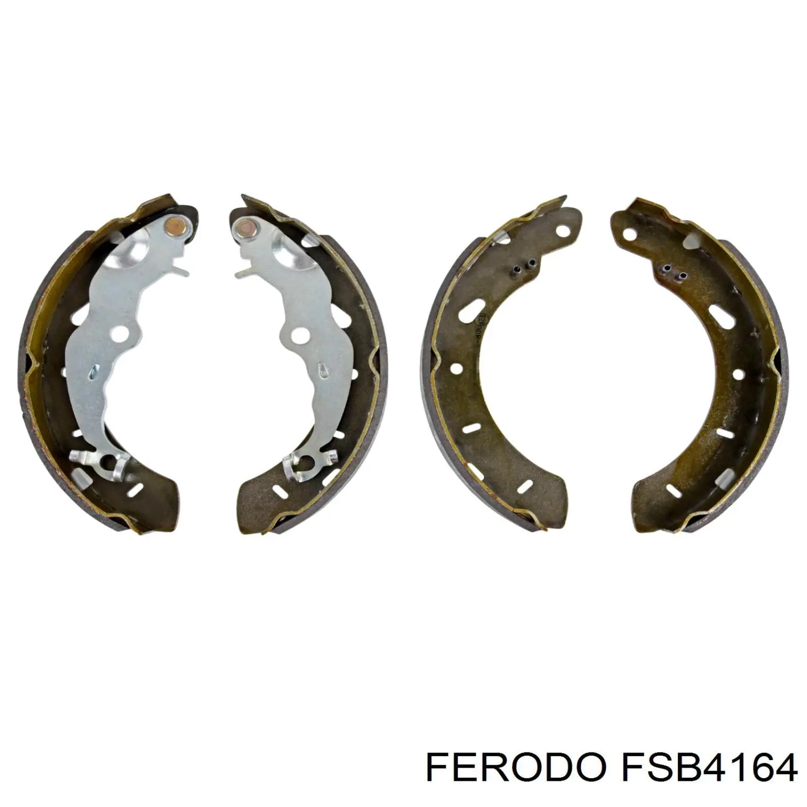 Колодки гальмові задні, барабанні Ferodo FSB4164 ціна, від 32.45 USD
