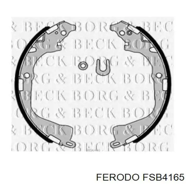 Колодки гальмові задні, барабанні Ferodo FSB4165 ціна, від 56.27 USD