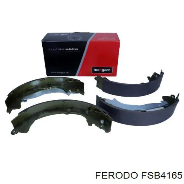 FSB4165 Ferodo колодки гальмові задні, барабанні