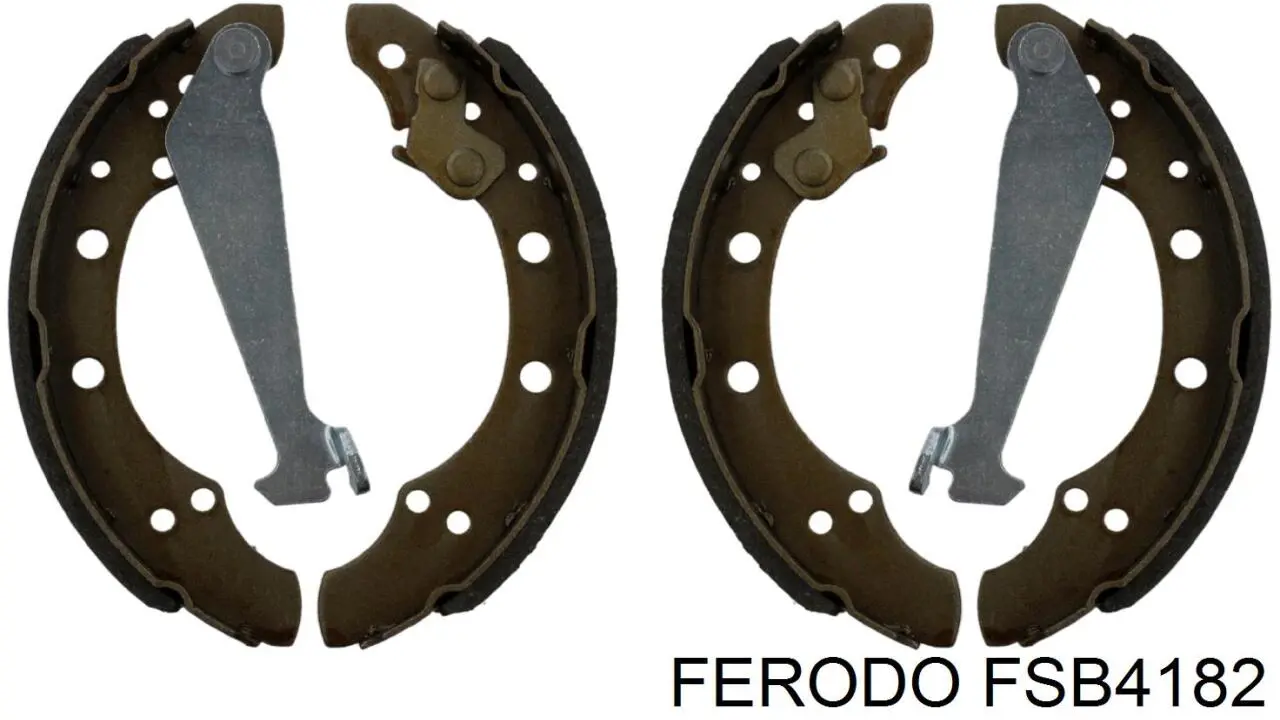 Купити FSB4182 Ferodo Колодки гальмові задні, барабанні
