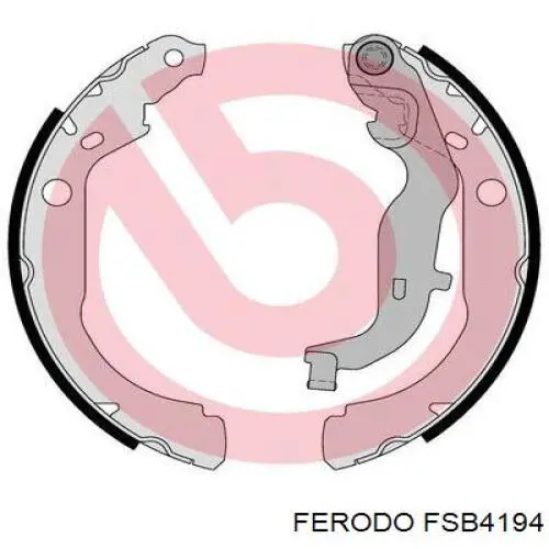 Колодки гальмові задні, барабанні Ferodo FSB4194 ціна, від 31.49 USD