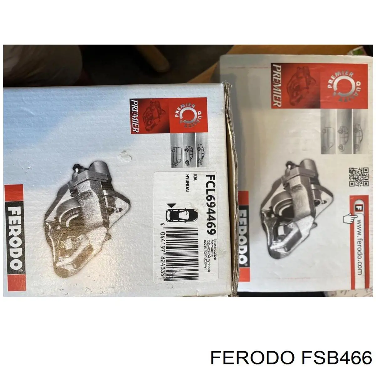 Колодки гальмові задні, барабанні FSB466 Ferodo