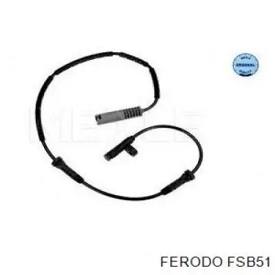 FSB51 Ferodo колодки гальмові задні, барабанні