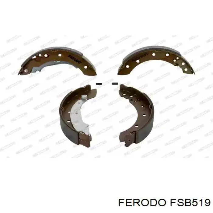 Купити FSB519 Ferodo Колодки гальмові задні, барабанні