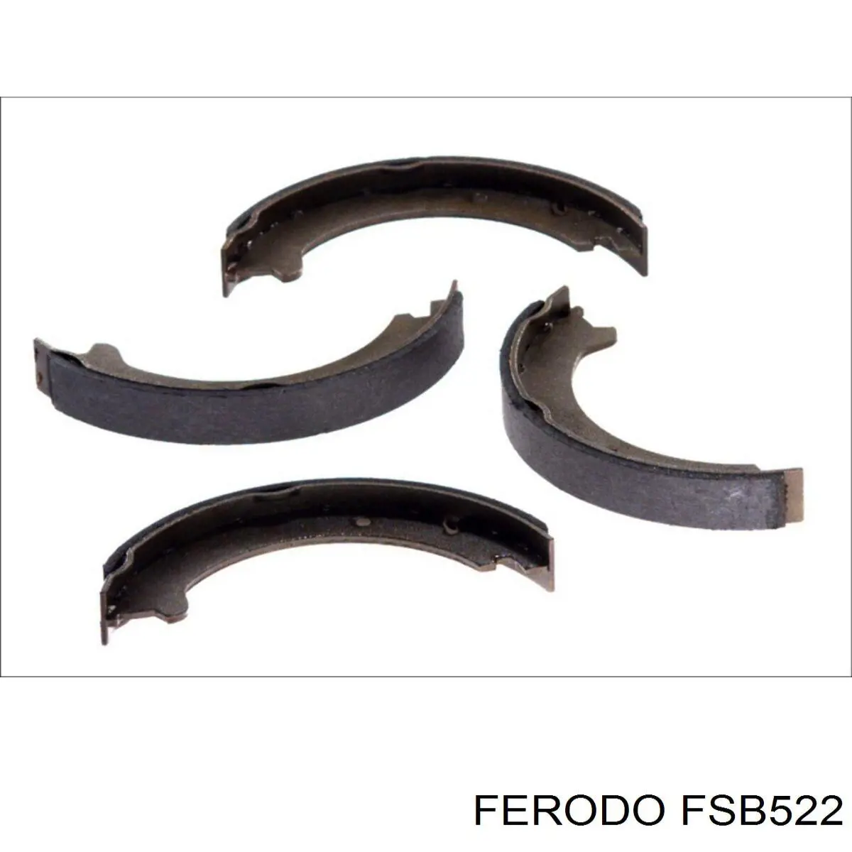 FSB522 Ferodo колодки ручника/стоянкового гальма