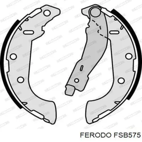 FSB575 Ferodo колодки гальмові задні, барабанні