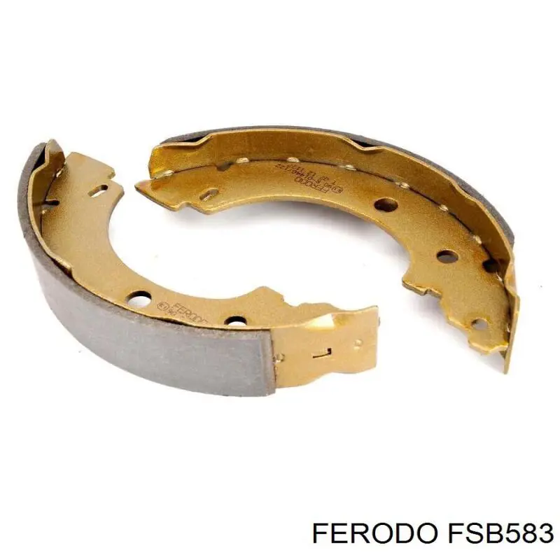 Купити FSB583 Ferodo Колодки гальмові задні, барабанні