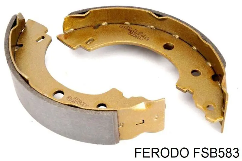 Колодки гальмові задні, барабанні Ferodo FSB583 ціна, від 19.96 USD