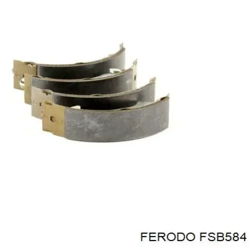 Колодки гальмові задні, барабанні Ferodo FSB584 ціна, від 16.91 USD
