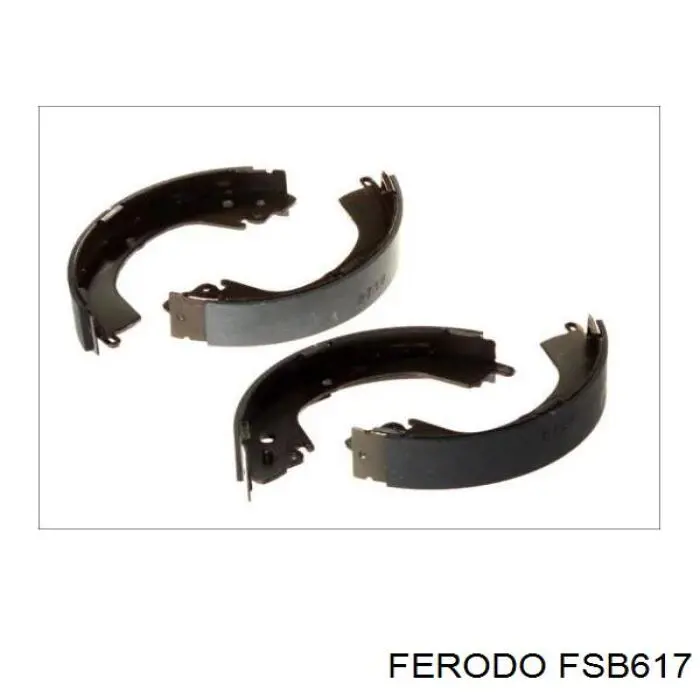 Колодки гальмові задні, барабанні Ferodo FSB617 ціна, від 30.48 USD