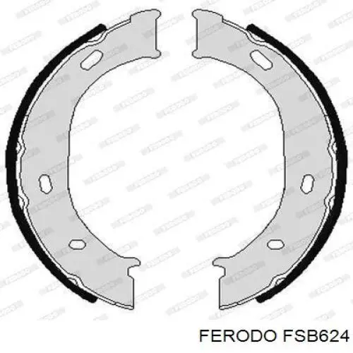 Колодки ручника / стоянкового гальма Ferodo FSB624 ціна, від 21.10 USD