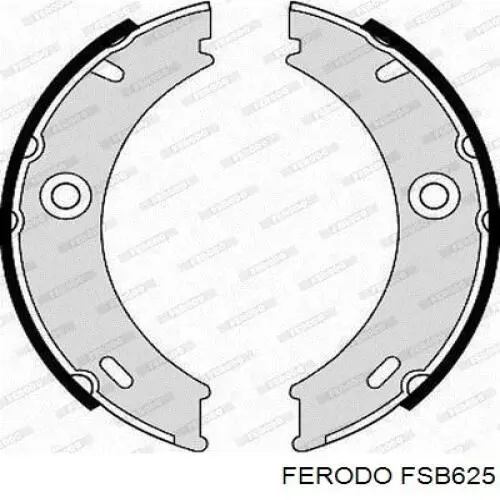FSB625 Ferodo колодки ручника/стоянкового гальма