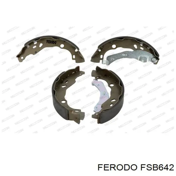 FSB642 Ferodo колодки гальмові задні, барабанні