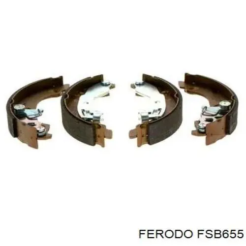 FSB655 Ferodo колодки гальмові задні, барабанні