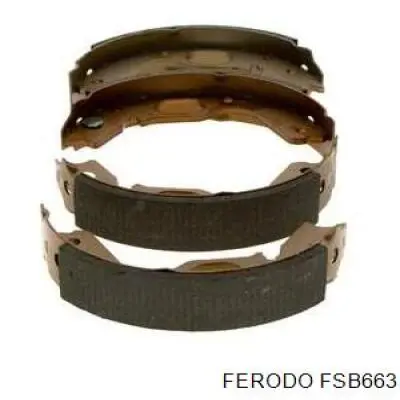 Колодки ручника FSB663 Ferodo