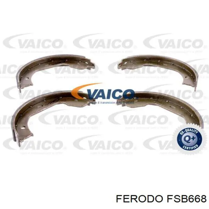 Колодки ручника FSB668 Ferodo