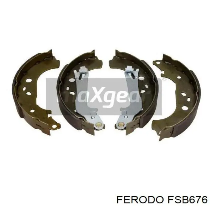 Колодки гальмові задні, барабанні FSB676 Ferodo