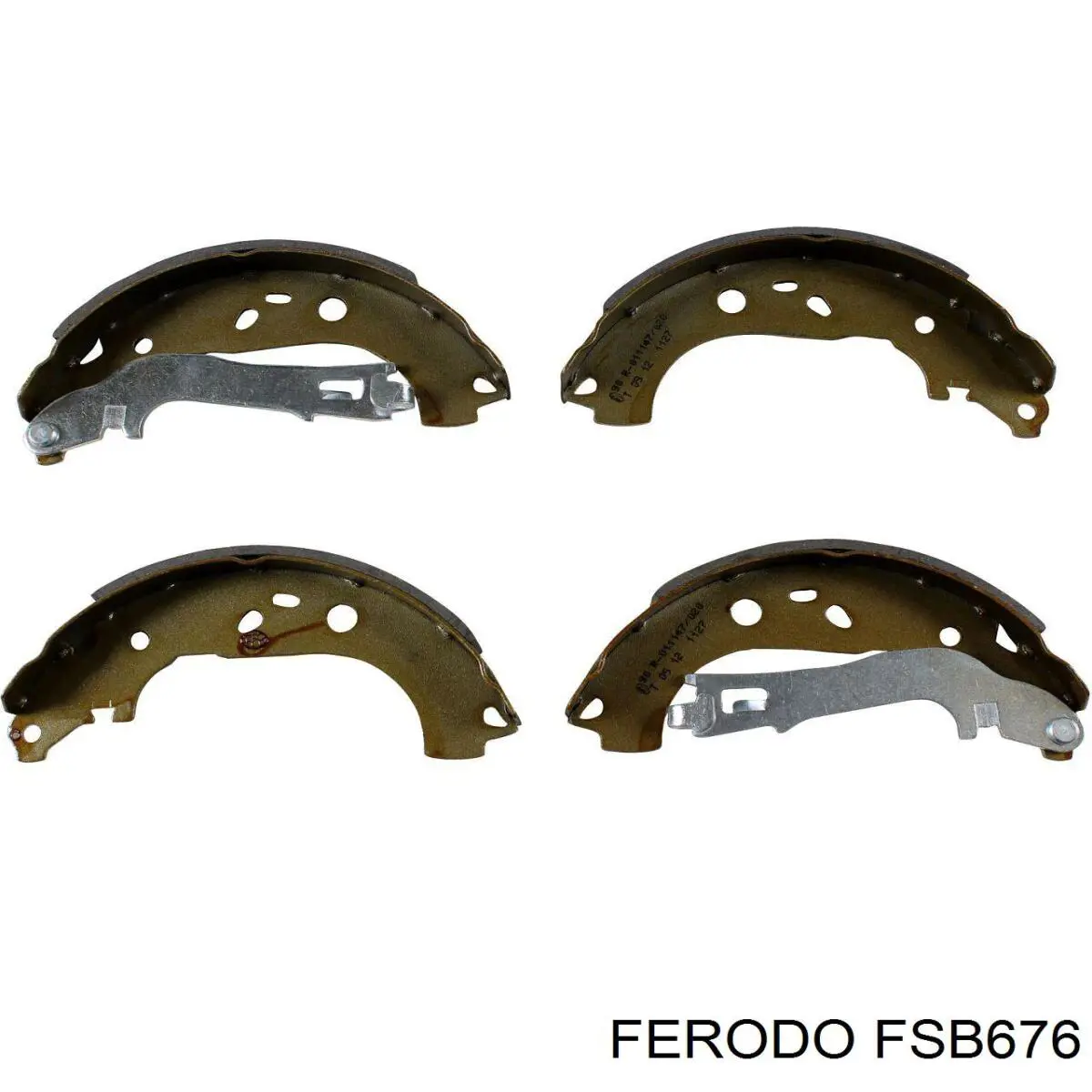 FSB676 Ferodo Колодки гальмівні задні, барабанні