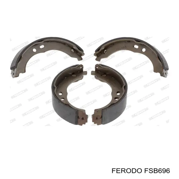 FSB696 Ferodo Гальмівні колодки ручника