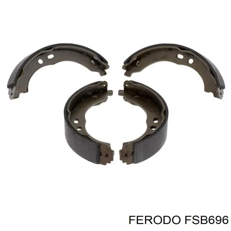FSB696 Ferodo колодки ручника/стоянкового гальма