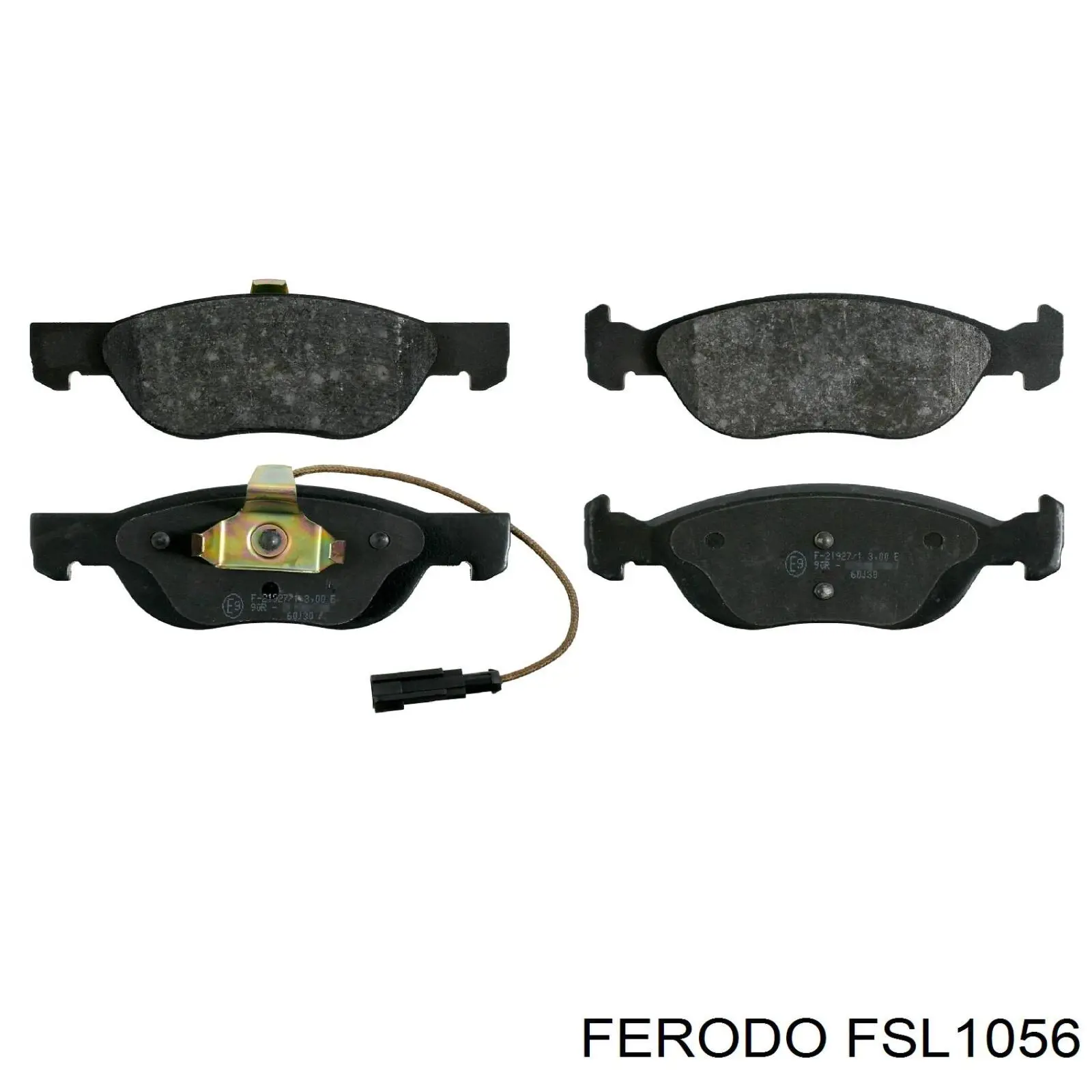 FSL1056 Ferodo колодки гальмівні передні, дискові
