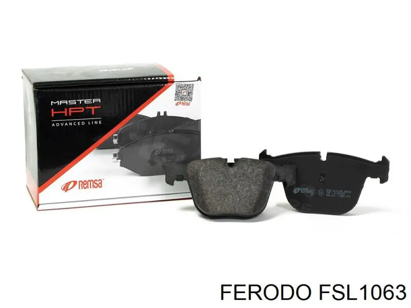 FSL1063 Ferodo Передні гальмівні колодки