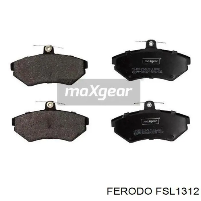 FSL1312 Ferodo колодки гальмівні передні, дискові