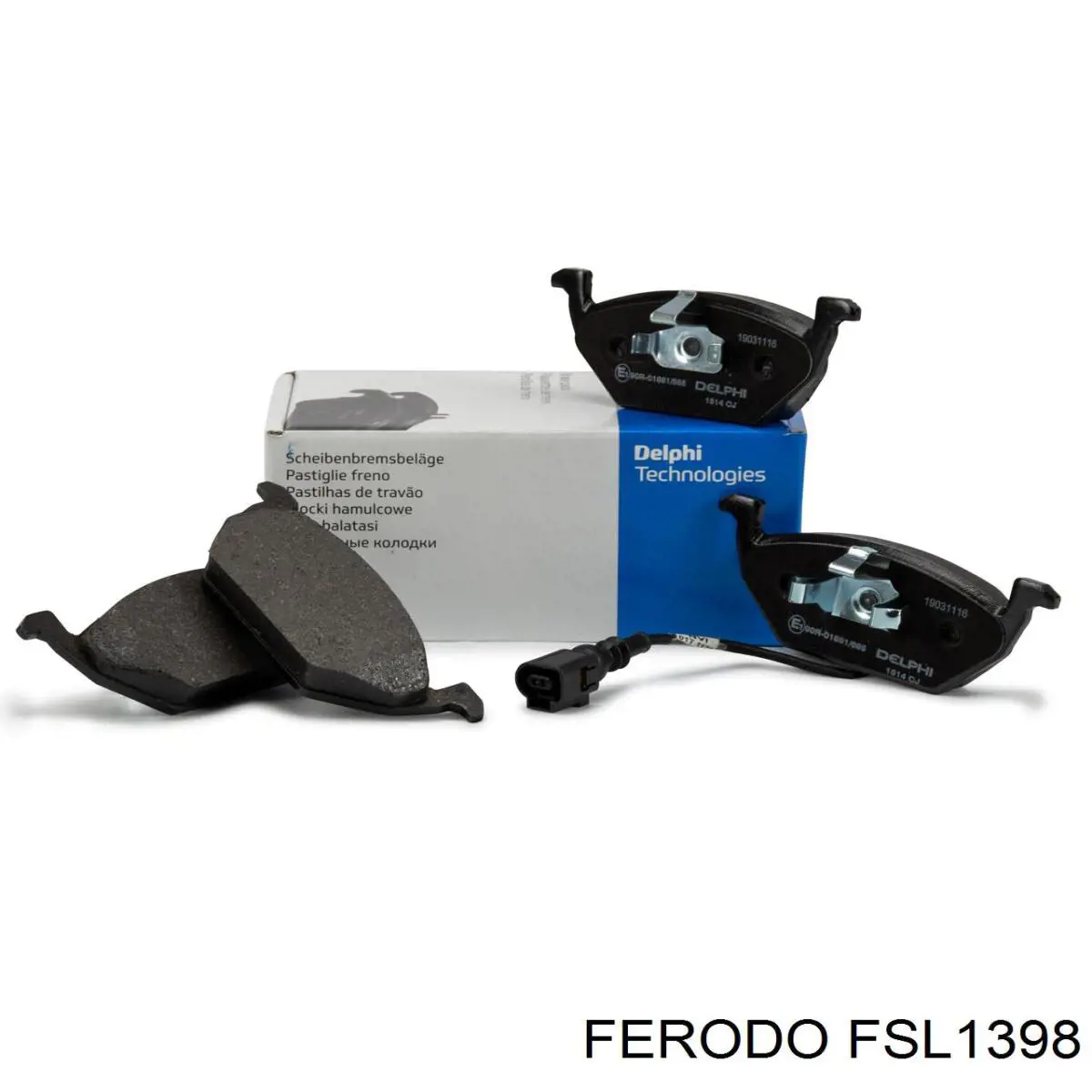 Гальмівні колодки Ferodo FSL1398 ціна, від 22.02 USD