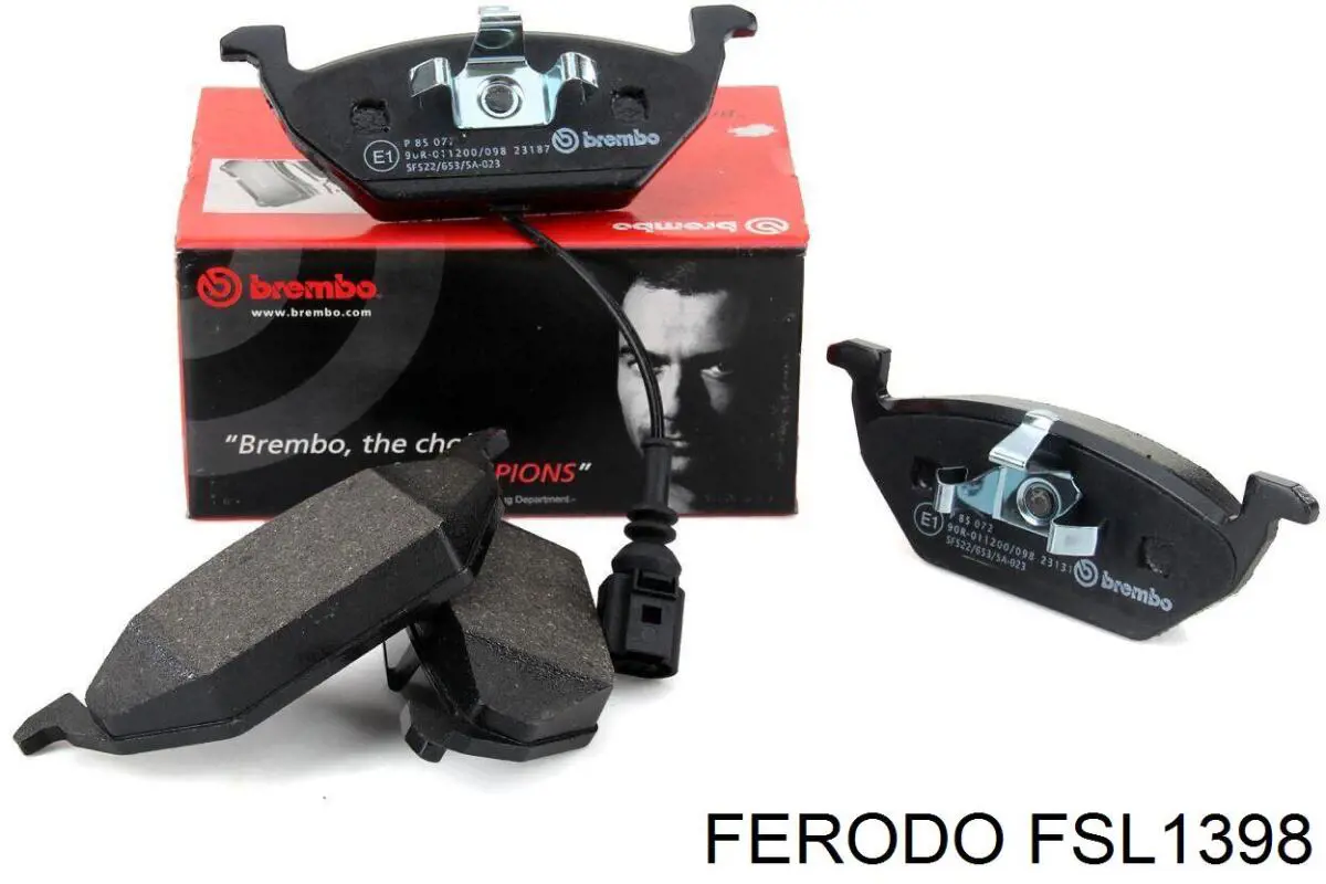 Передні тормозні колодки FSL1398 Ferodo
