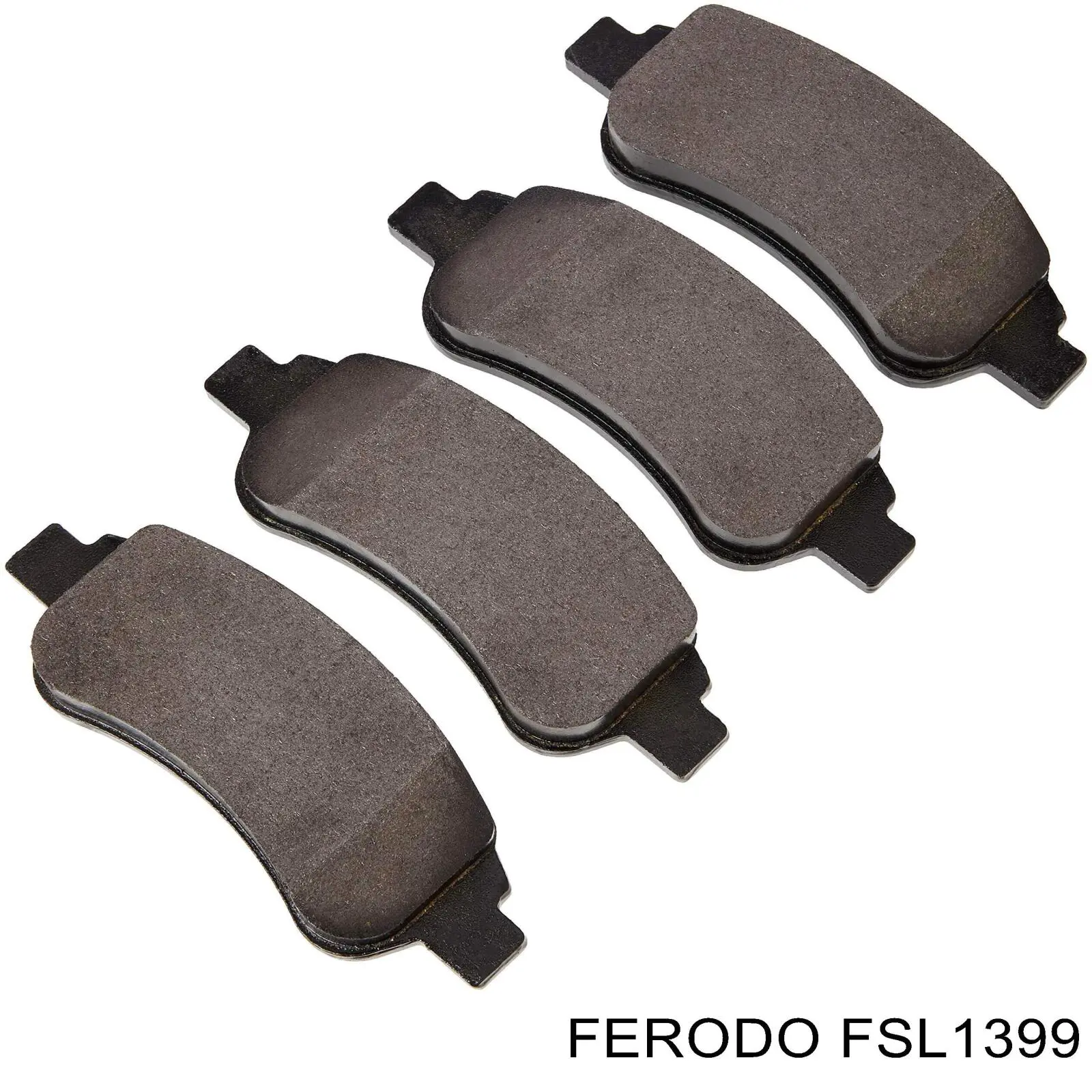 Передні тормозні колодки FSL1399 Ferodo