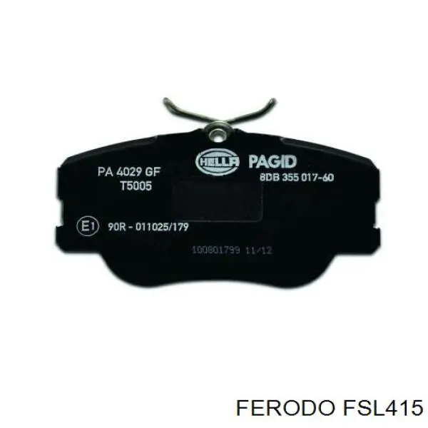 Тормозні колодки Ferodo FSL415