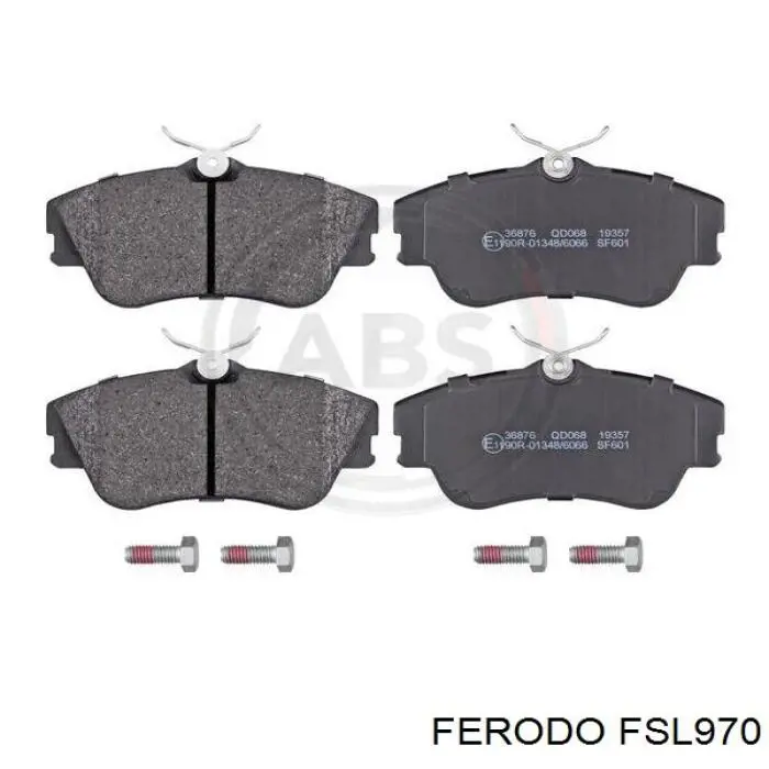 Передні тормозні колодки FSL970 Ferodo