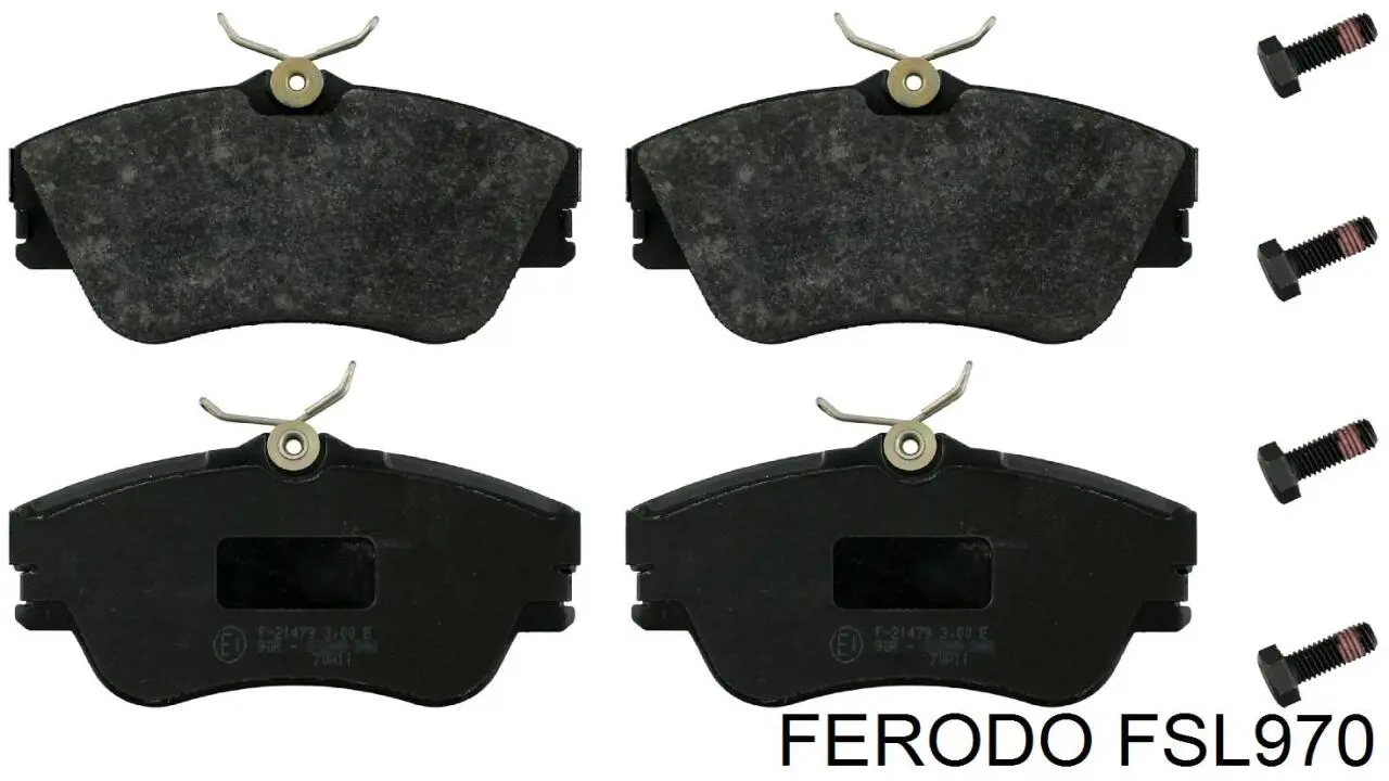 Купити FSL970 Ferodo Колодки гальмівні передні, дискові